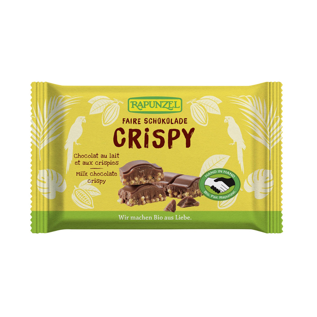 Chocolate de Leite Crispy 100 gr - Go Natural