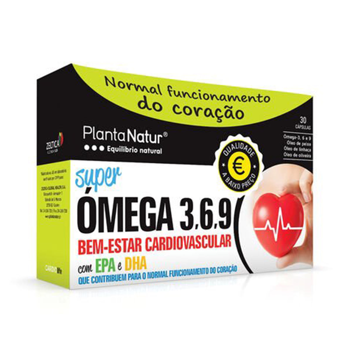 Ómega 3, 6 e 9 30 un. - Go Natural