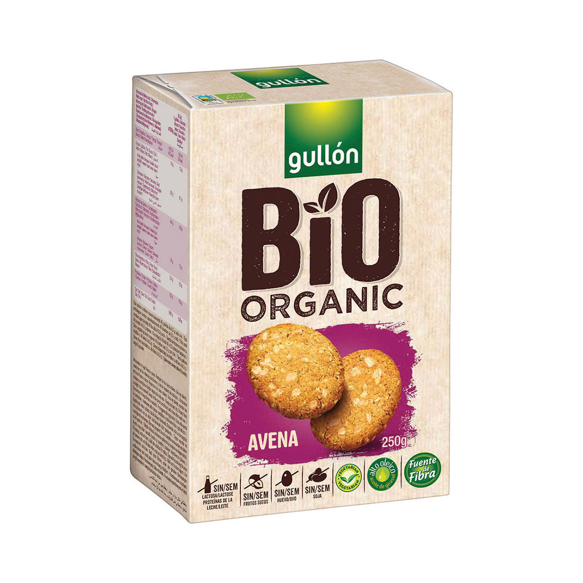 Bolachas de Aveia BIO 250 gr - Go Natural