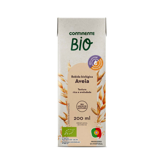 Bebida de Aveia sem Glúten BIO 200 ml - Go Natural