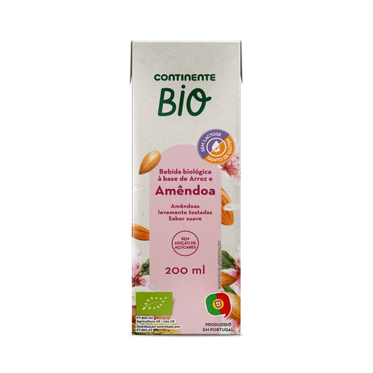 Bebida de Amêndoa BIO 200 ml - Go Natural