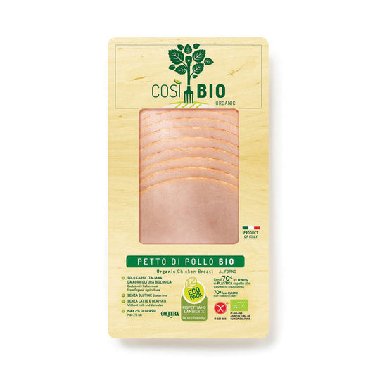 Peito de Frango BIO Fatiado BIO 80 gr - Go Natural