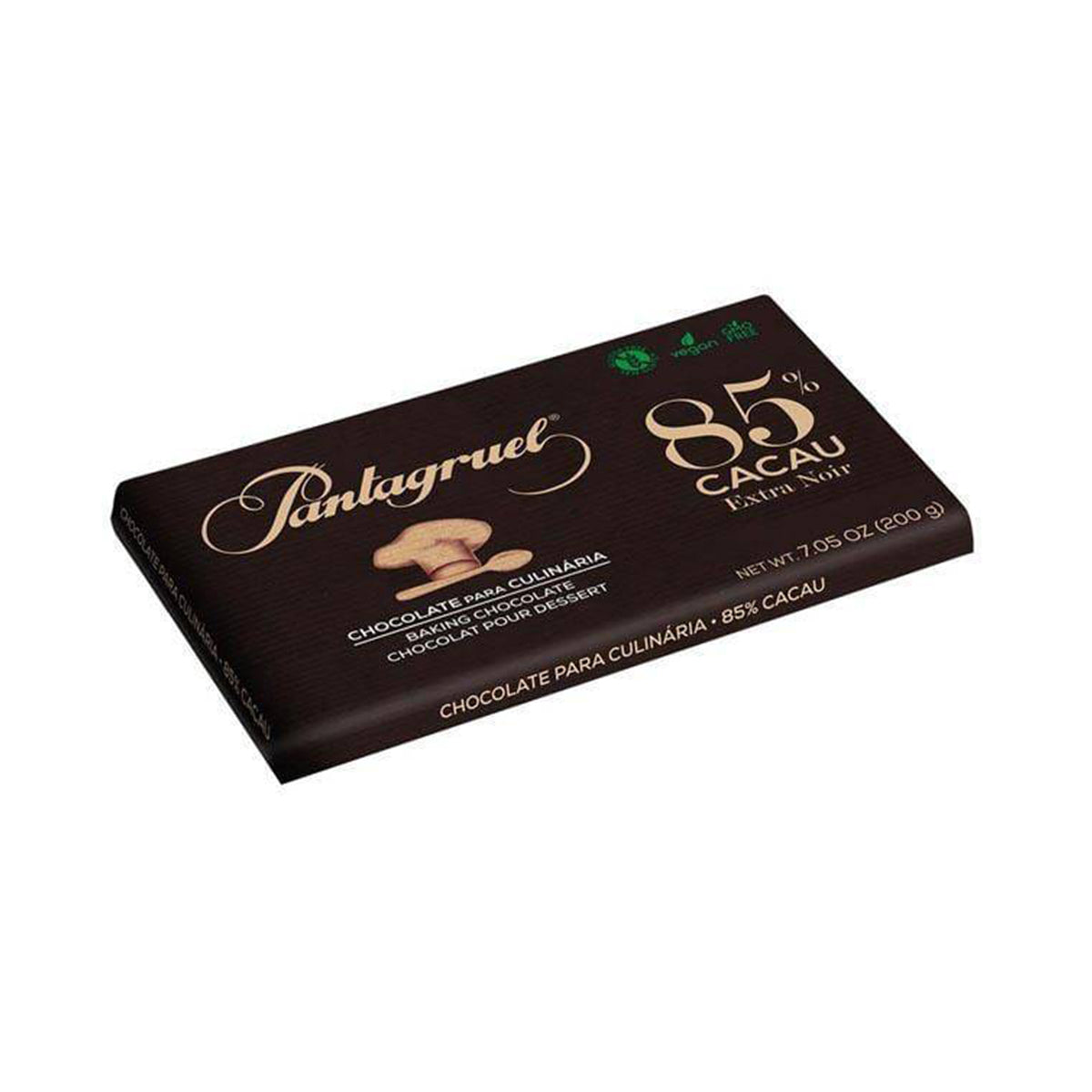 Choco Culinária Pantagruel 85%Cacau 200g - Go Natural