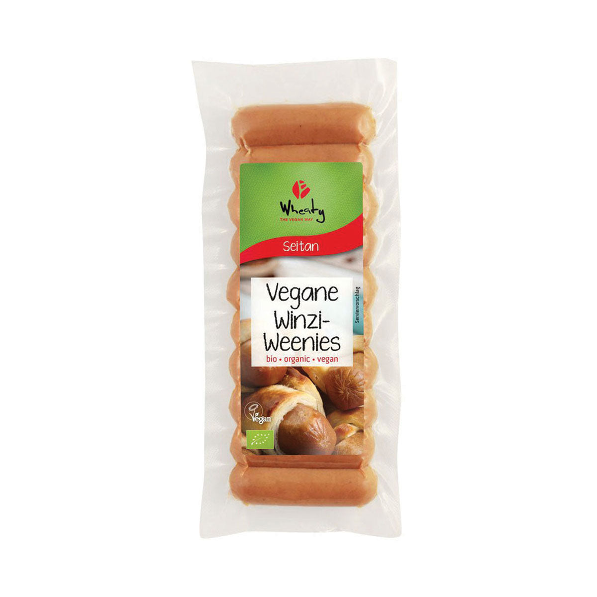 Mini Salsichas Vegan BIO Wheaty 200 gr - Go Natural