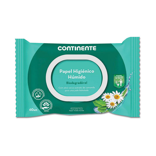 Papel Higiénico Húmido Biodegradável - Go Natural