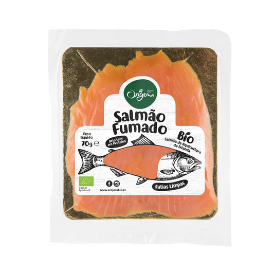 Salmão Fumado BIO 70 gr - Go Natural