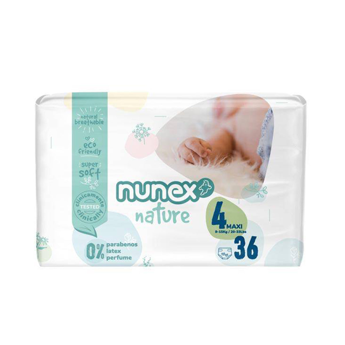 Fralda Nunex Nature T4 36un - Go Natural