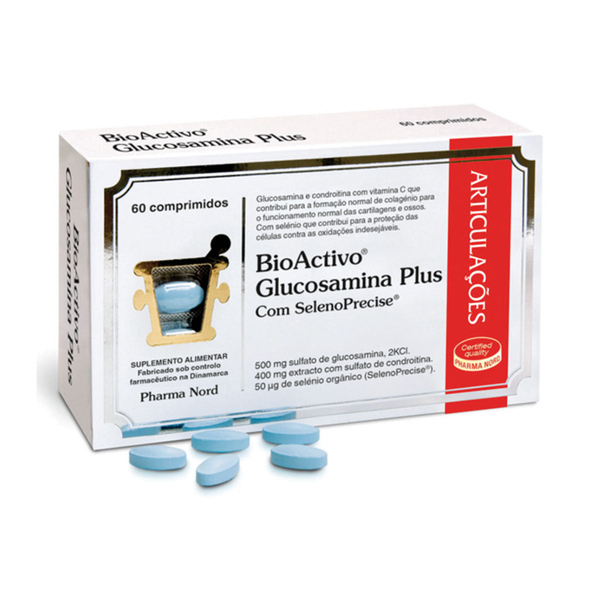 BioActivo Glucosamina Plus 60 Comprimidos - Go Natural
