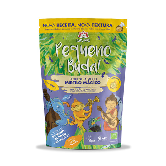 Pequeno Buda Mirtilo Mágico BIO sem Glúten 400 gr - Go Natural