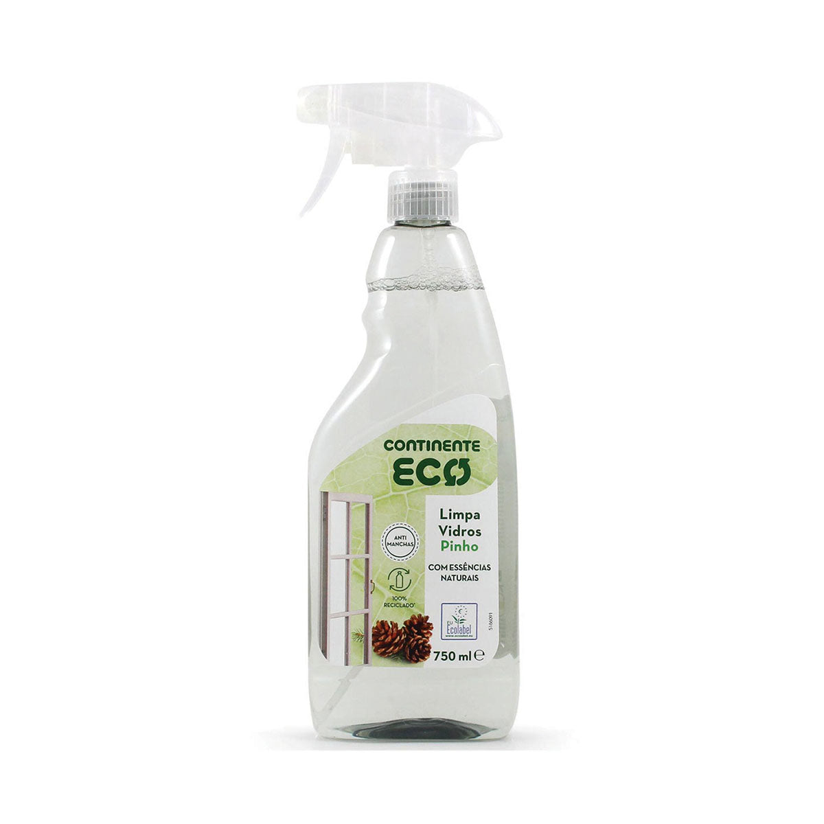 Limpa Vidros Spray Eco Pinho - Go Natural