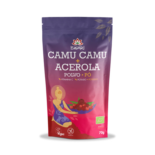 Camu Camu + Acerola BIO sem Glúten 70 gr - Go Natural