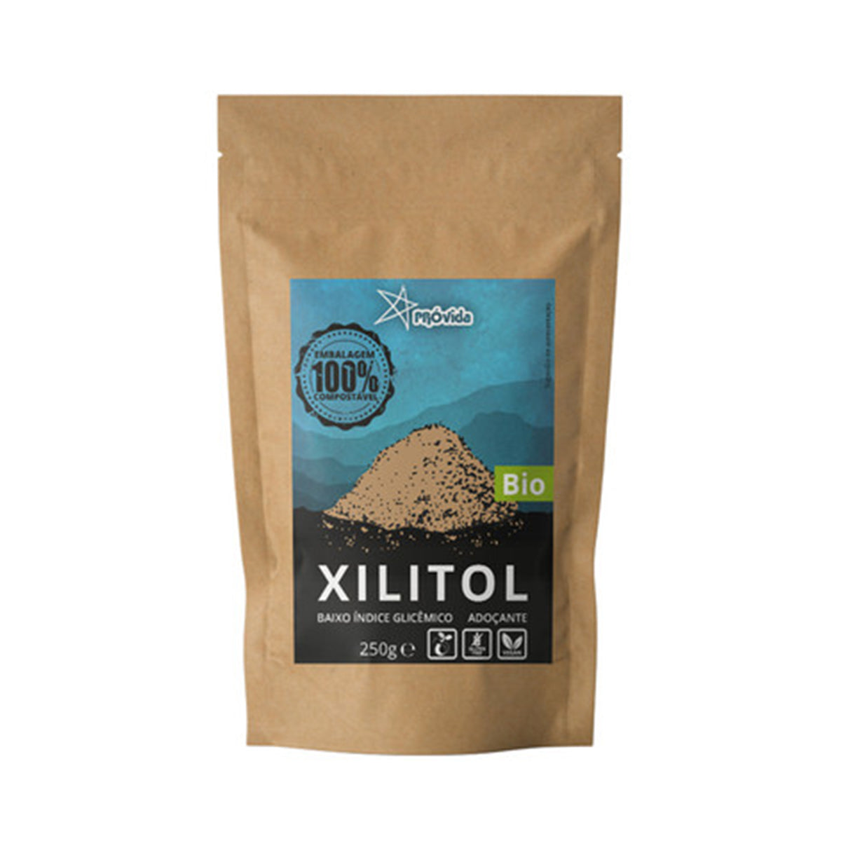 Xilitol Provida BIO sem Glúten 250gr - Go Natural