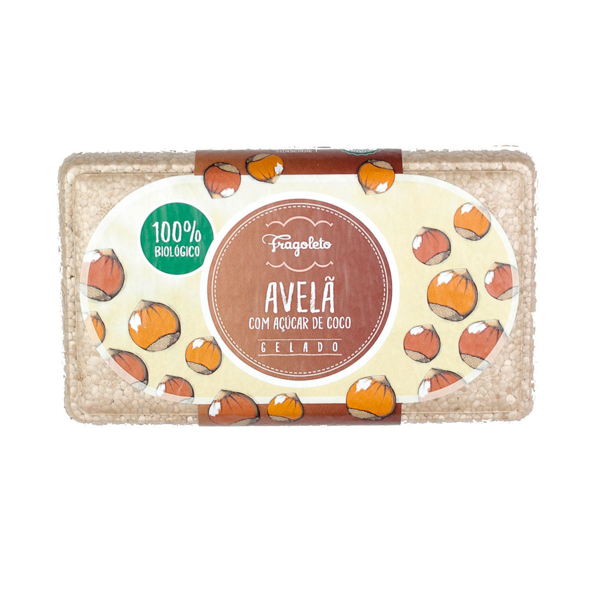 Gelado de Avelã com Açúcar de Coco BIO 400 ml - Go Natural