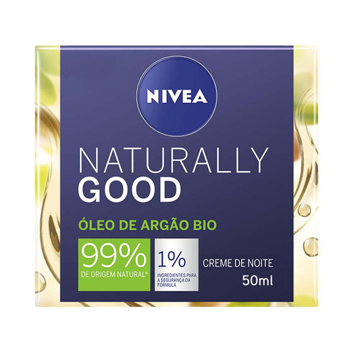 Naturally Good Creme de Noite Óleo de Argão BIO 50 ml - Go Natural