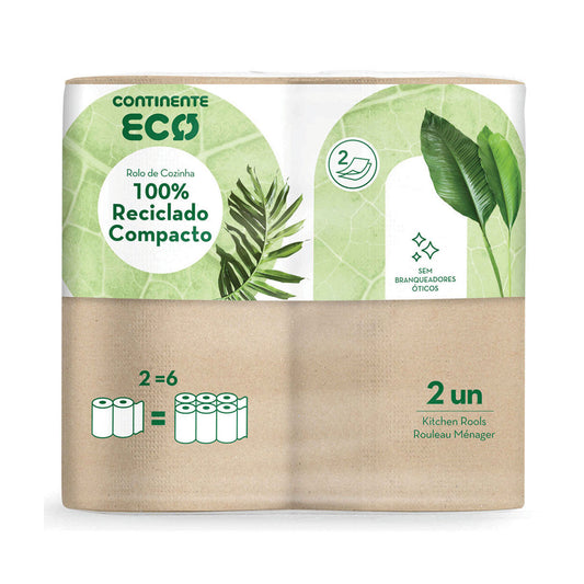 Rolos de Cozinha Eco 2=6R - Go Natural