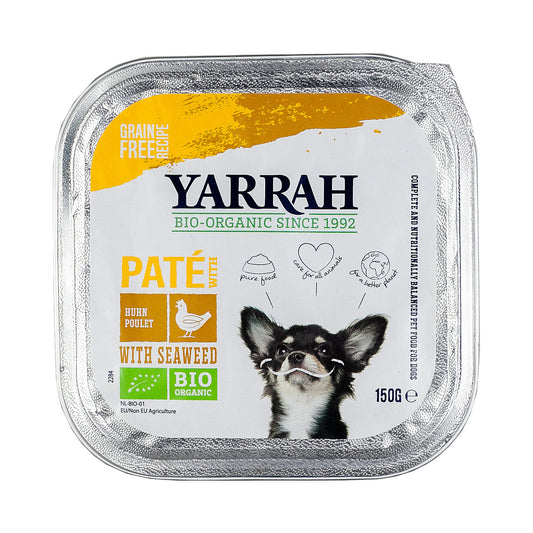 Paté de Frango e Algas para Cão BIO 150 gr - Go Natural