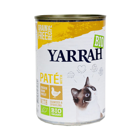 Paté de Frango e Spirulina para Gato BIO 400 gr - Go Natural