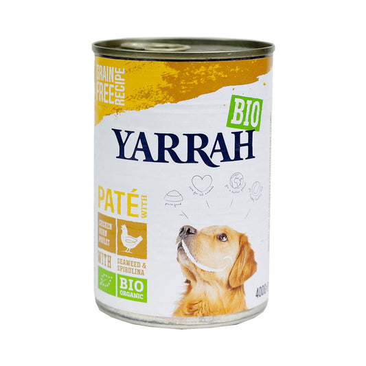 Paté de Frango e Algas para Cão BIO 400 gr - Go Natural