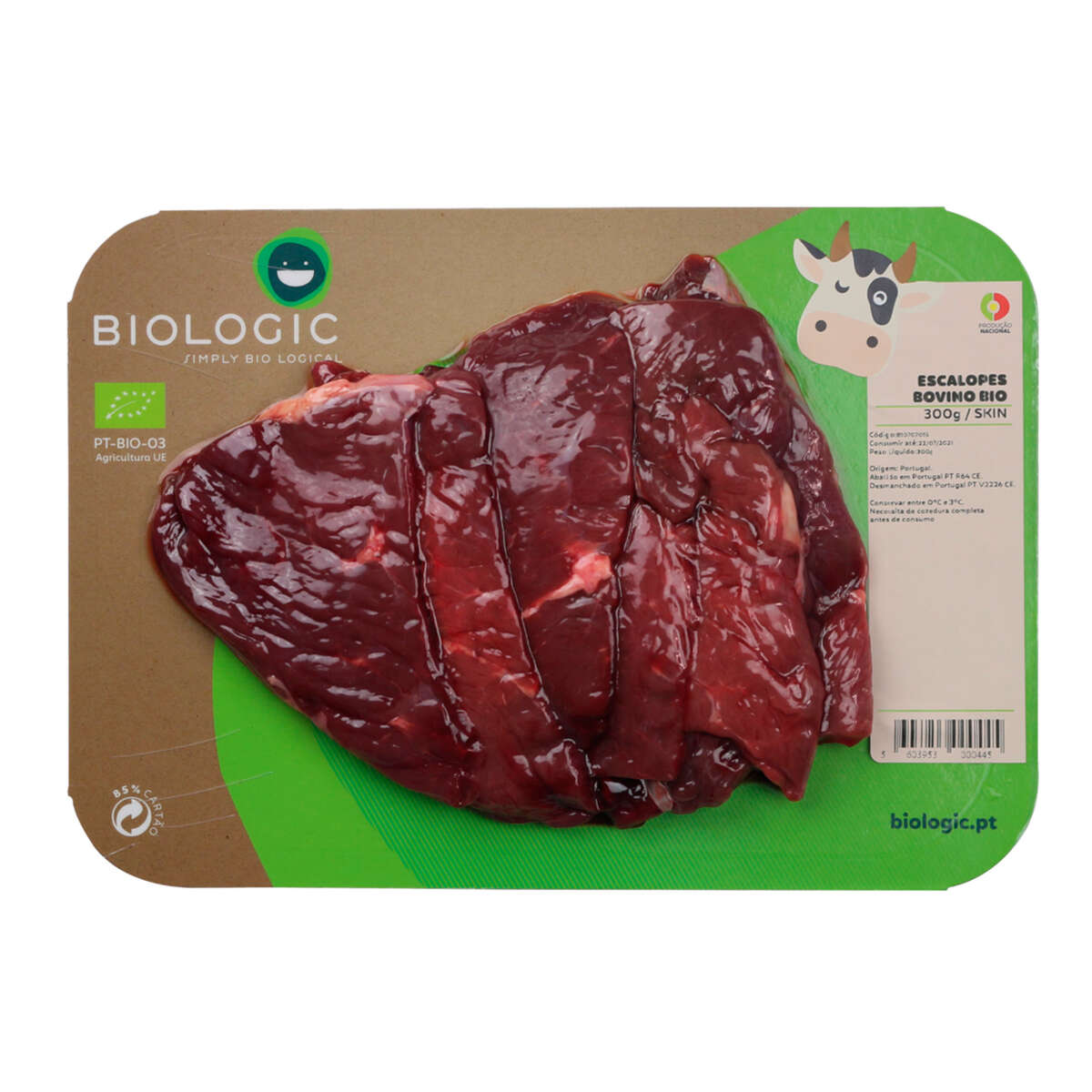 Escalopes de Bovino BIO 300 gr - Go Natural