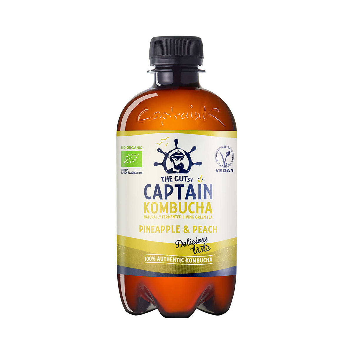 Kombucha de Ananás e Pêssego BIO 1 L - Go Natural