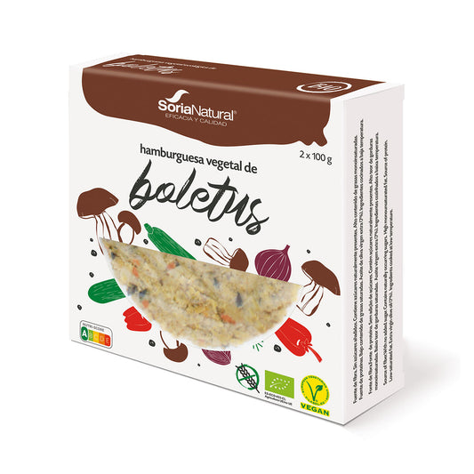 Hambúrguer de Cogumelos 2x100 gr - Go Natural