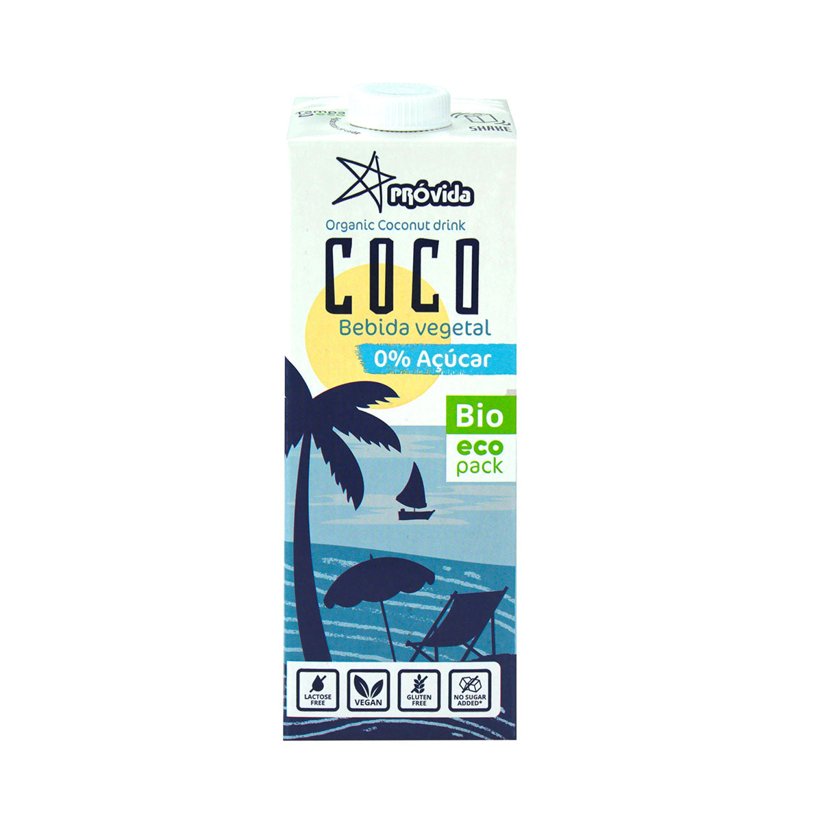 Bebida de Coco 0% Açúcar BIO 1 L - Go Natural