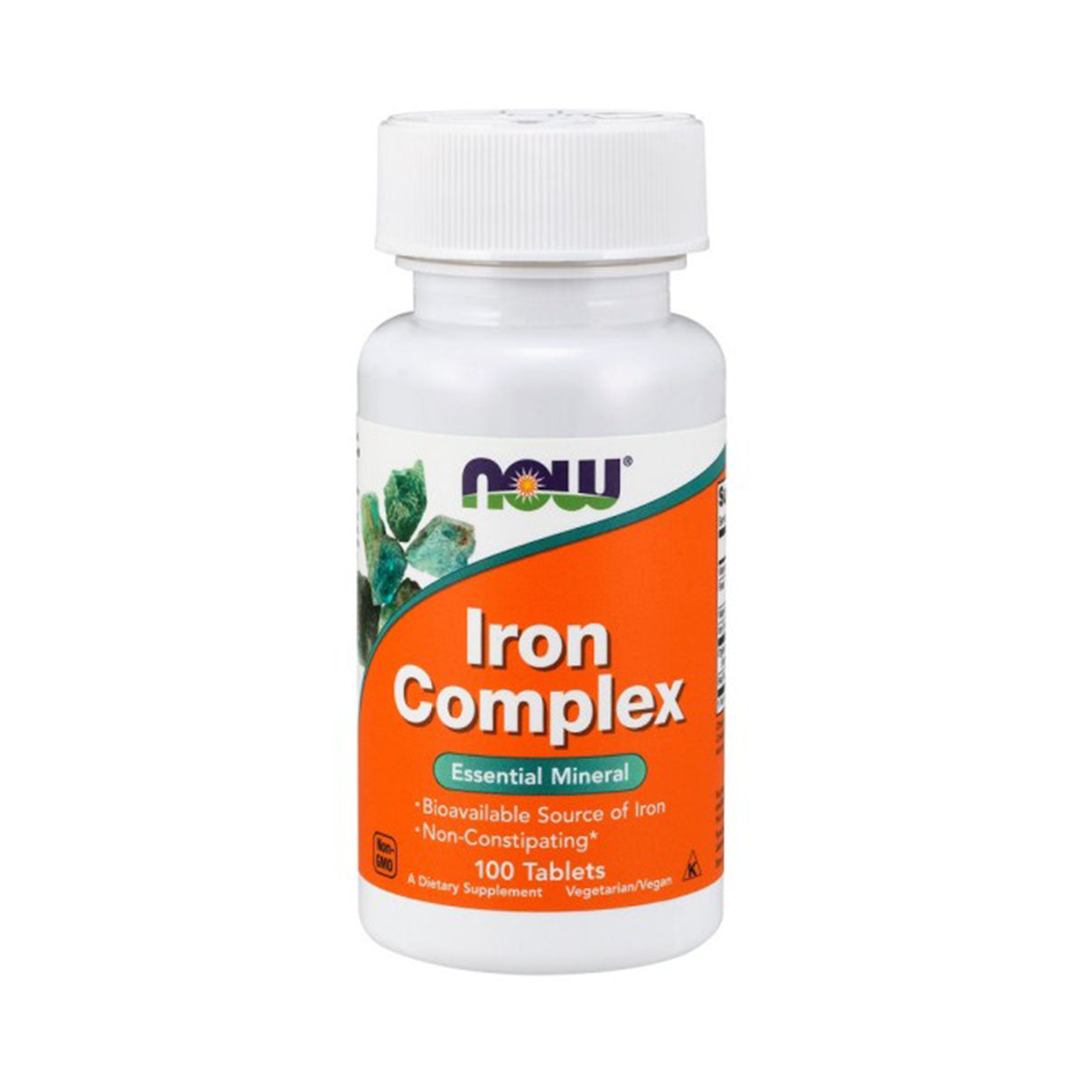 Now Iron Complex 100 Comprimidos - Go Natural