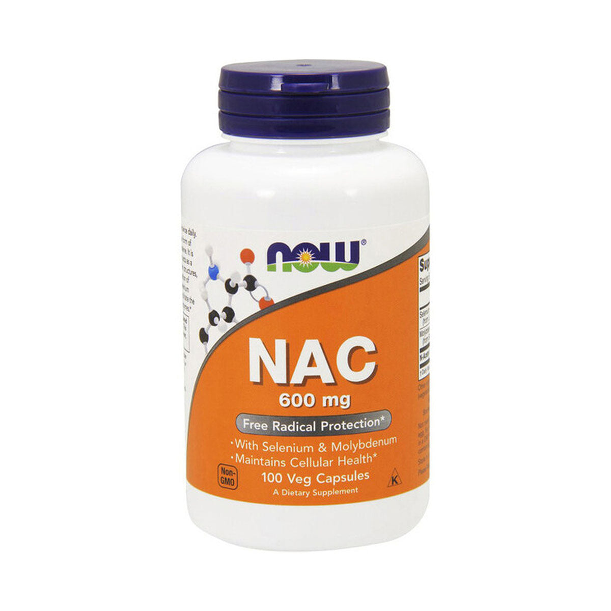Now Nac-Acetyl Cysteine 100 Cápsulas - Go Natural