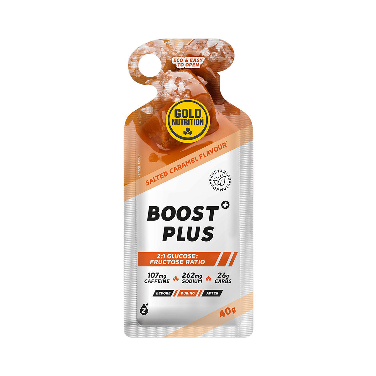 Boost Plus Gel Salted Caramel 40 gr - Go Natural