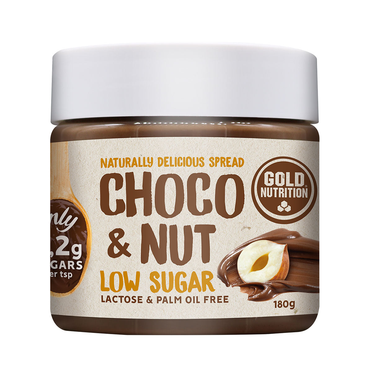 Creme de Avelãs Choco & Nut 180 gr - Go Natural