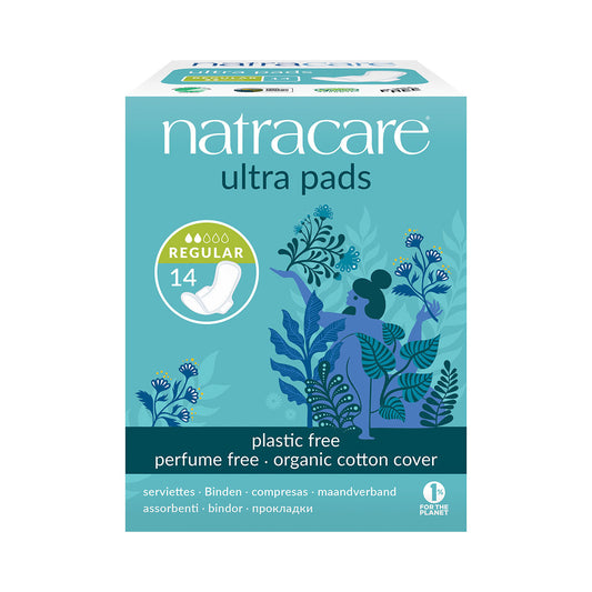 Pensos Higiénicos de Algodão BIO Regular 14 un. - Go Natural