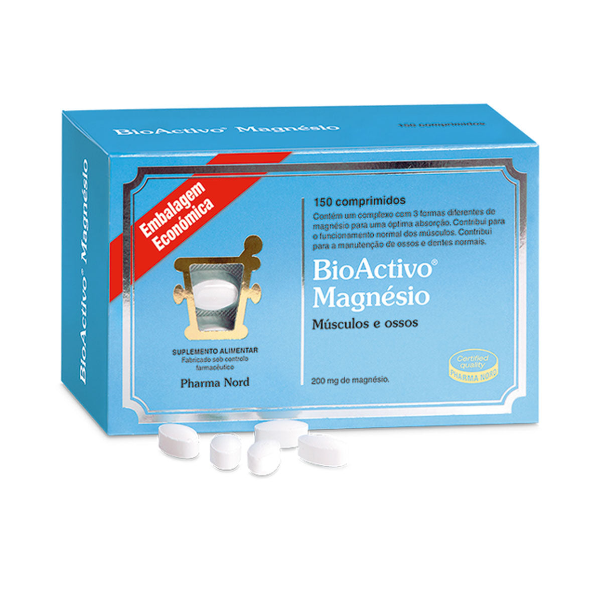 Bioactivo Mágnesio 150 Comprimidos - Go Natural