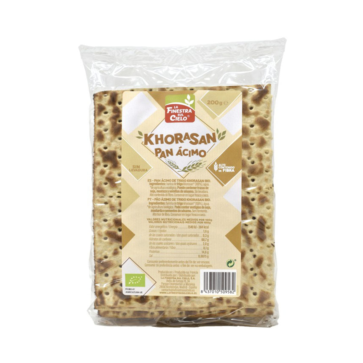 Pão Ázimo de Trigo Khorasan Kamut® BIO 200 gr - Go Natural