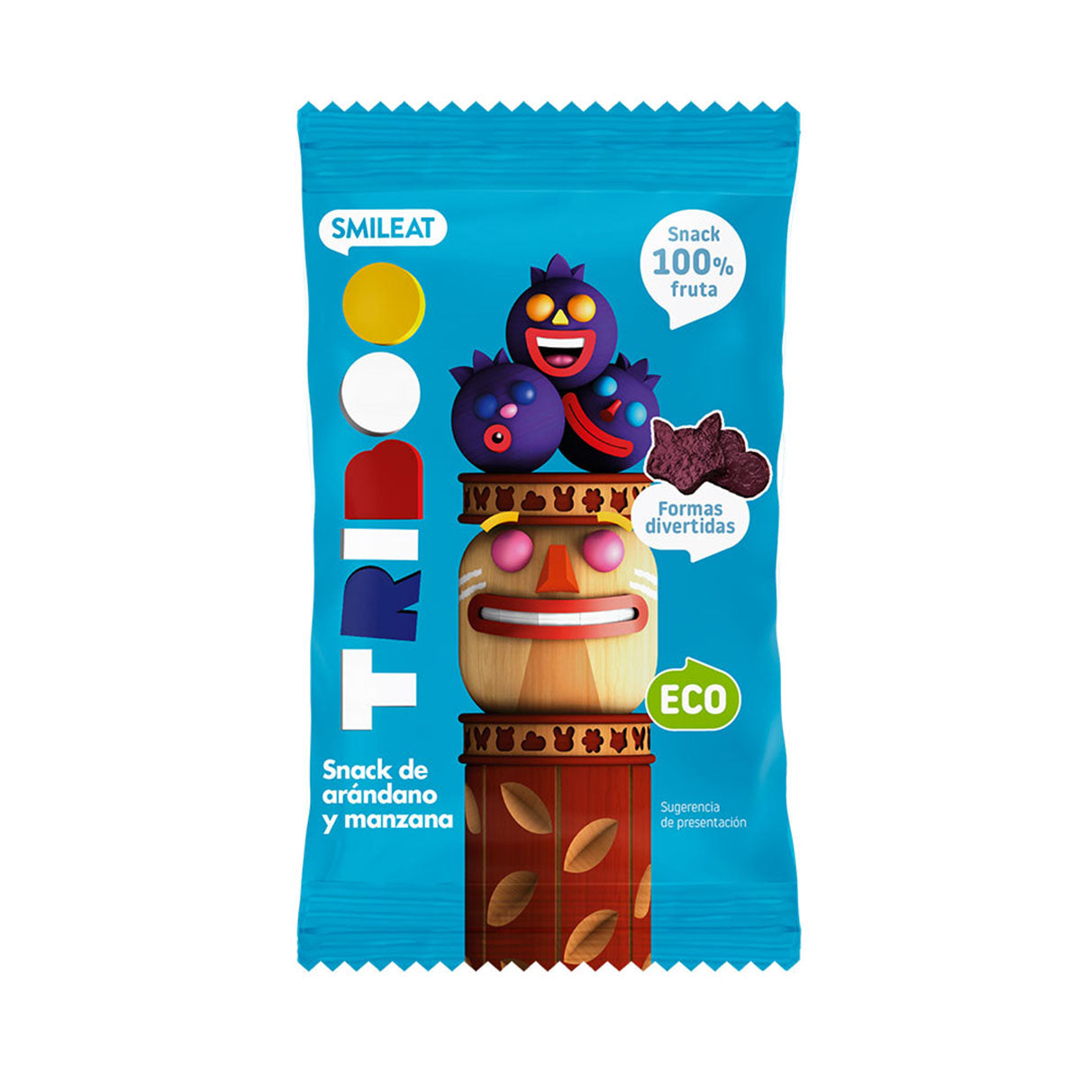Triboo Sminolas de Maçã e Mirtilos BIO 25 Gr - Go Natural