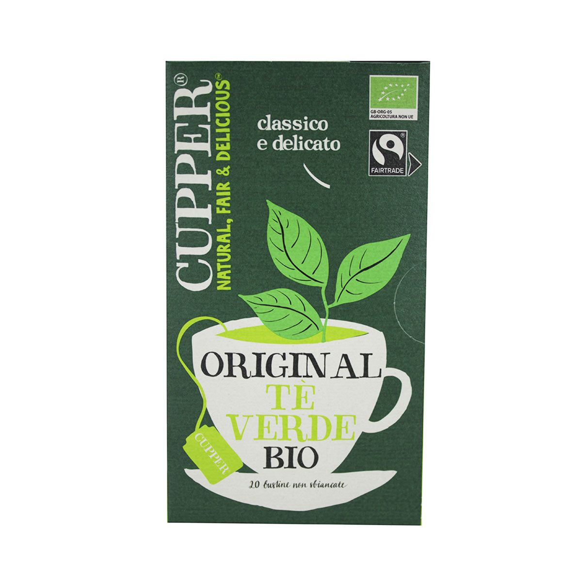 Chá Verde BIO 20 Saquetas* 35 gr - Go Natural