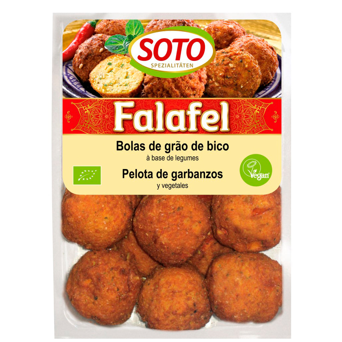 Falafel Tradicional BIO 12x18 gr - Go Natural