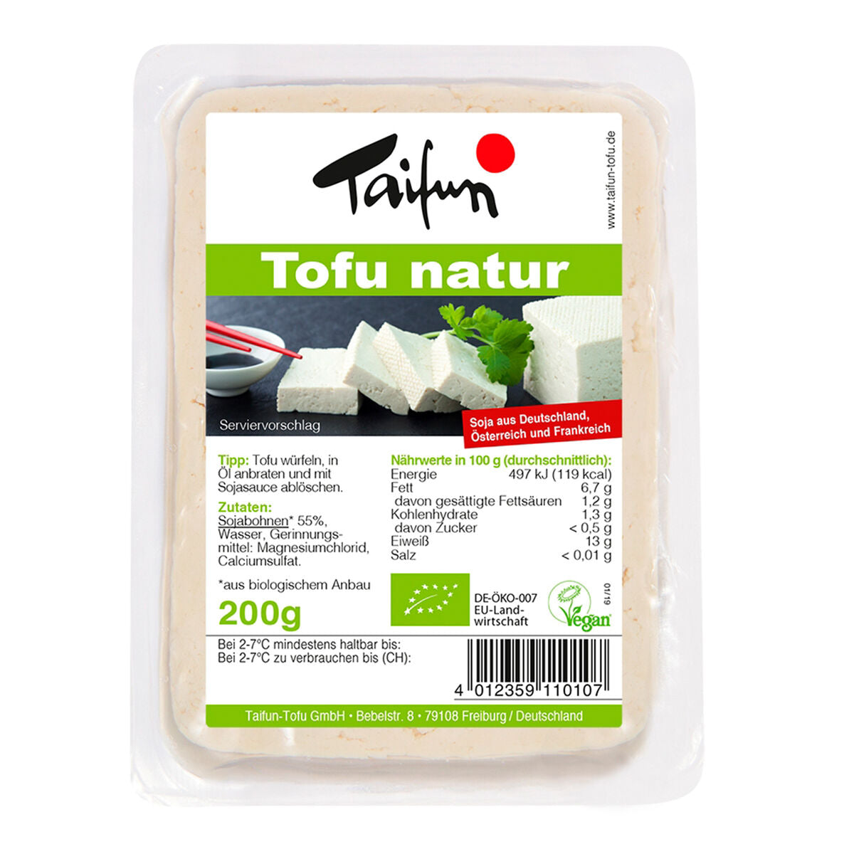 Tofu Natural BIO 200 gr - Go Natural