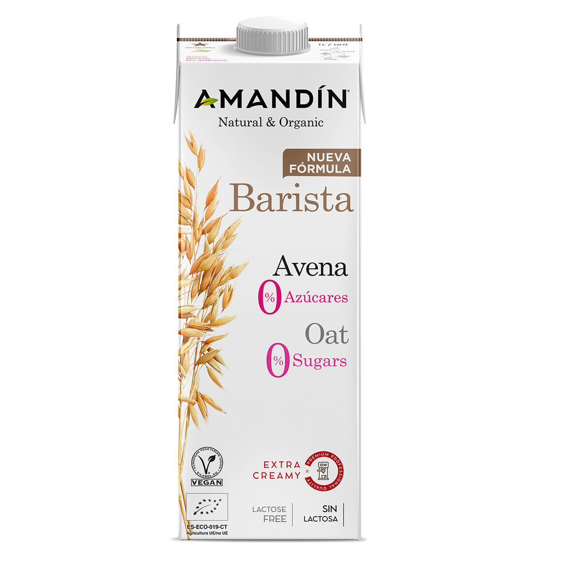 Bebida De Aveia S/ Açúc "Barista" BIO 1L - Go Natural