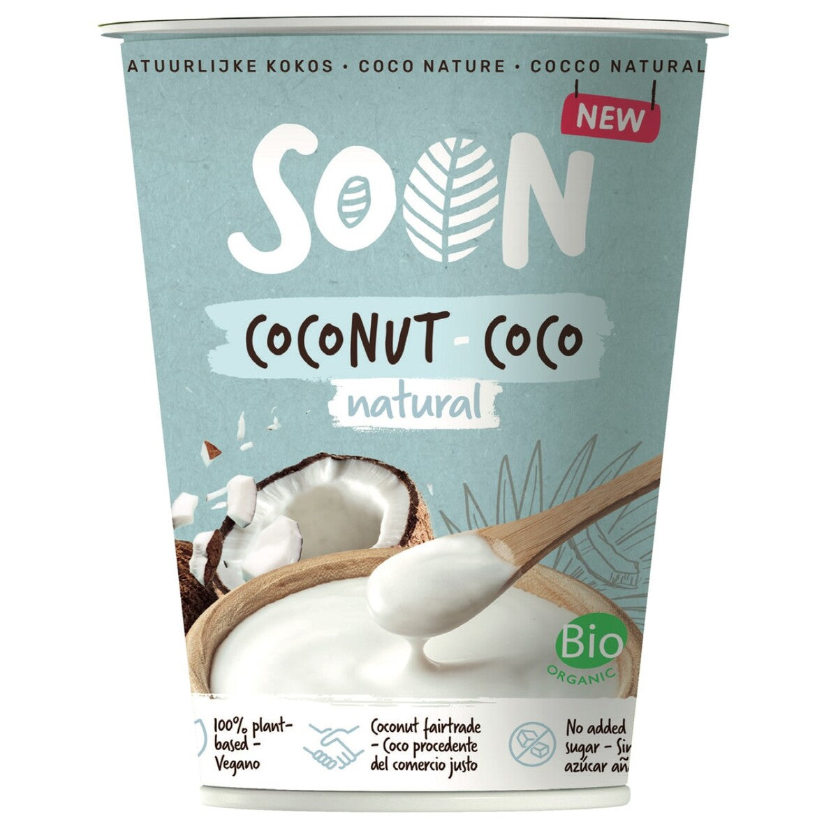 Iogurte Natural Coco BIO Vegan 350 gr - Go Natural